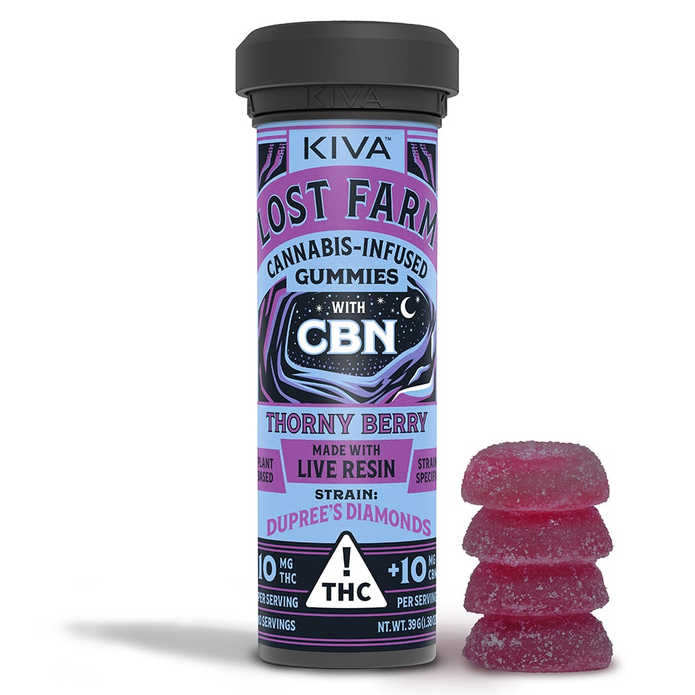 10:10 Thorny Berry x Dupree's Diamonds [10pk] (100mg THC/100mg CBN) by Lost Farm in United States