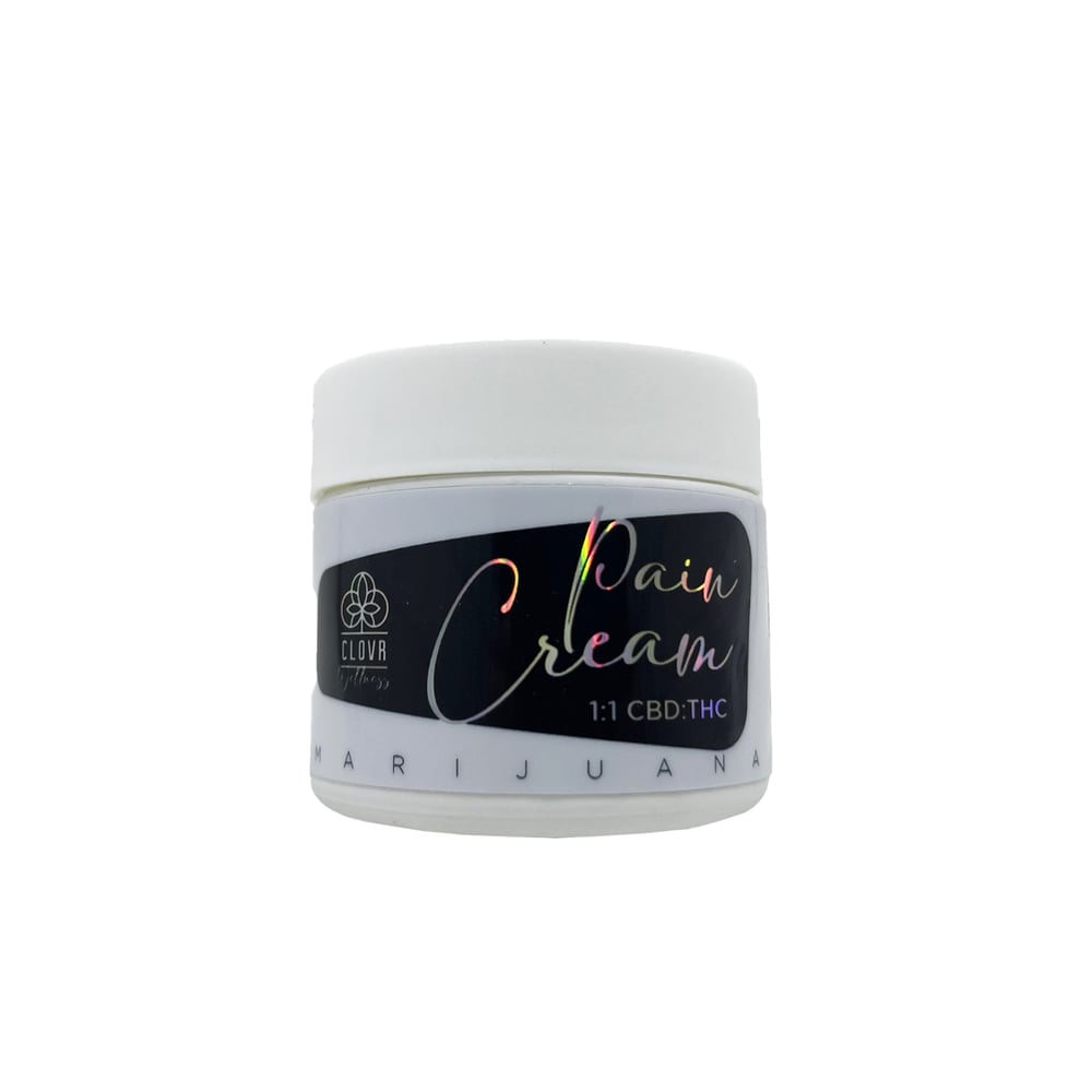 1:1 Pain Cream (100mg CBD/100mg THC) by Clovr