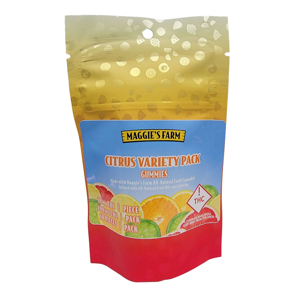 Citrus Variety Pack (100mg) by Maggie's Farm