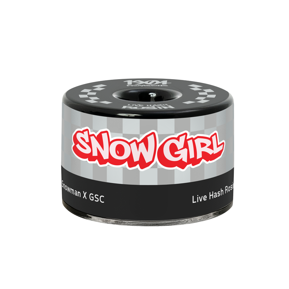 1904 Provisions | SNOW GIRL | Live Hash Rosin | Ice Water Hash | 1g by 1904