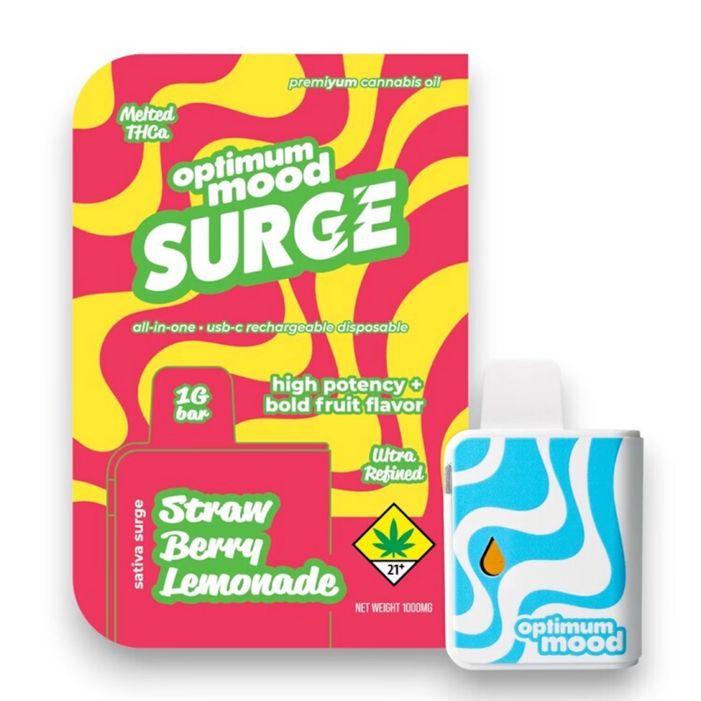 Strawberry Lemonade [1000mg] by Optimum Mood