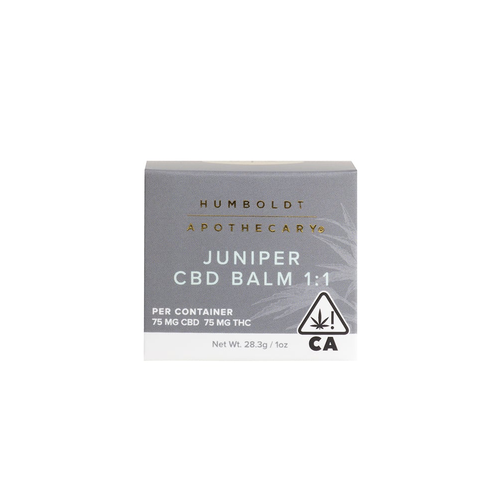 1:1 Juniper Balm [1oz] (75mg CBD/75mg THC) by Humboldt Apothecary
