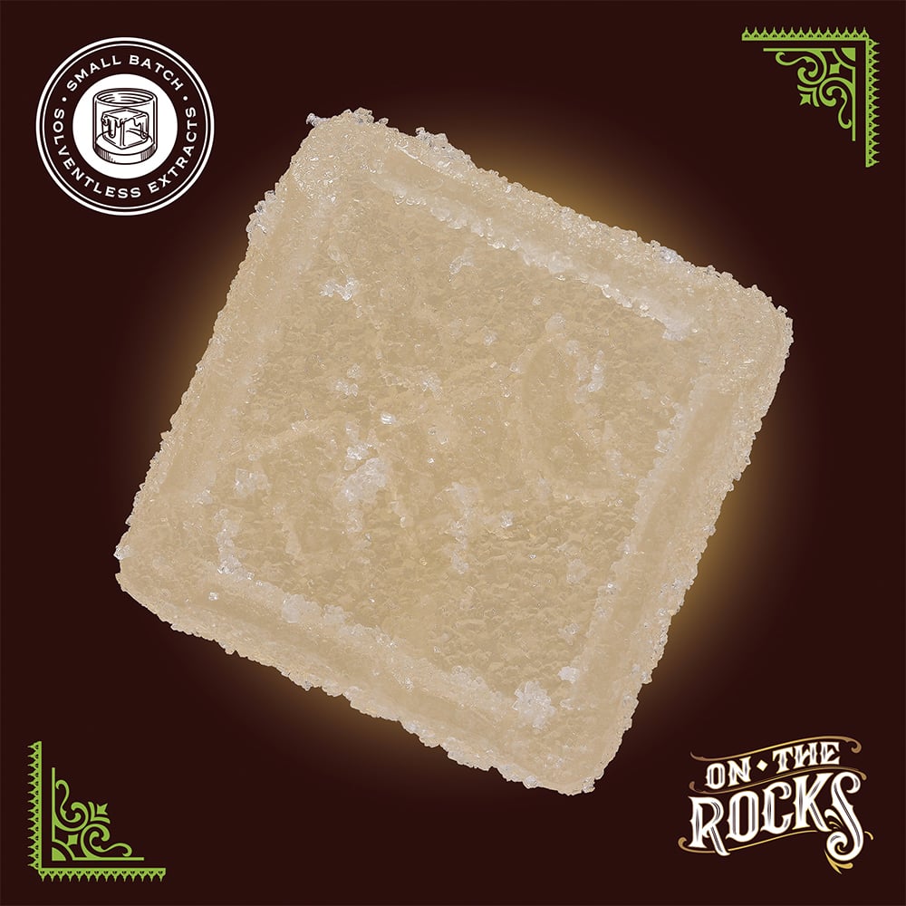 On The Rocks Live Rosin Sour Apricot Apple Gummies T97mg H 25935 by On The Rocks
