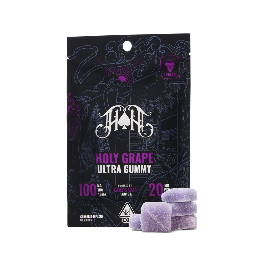 Holy Grape | Indica - Ultra Pure Gummies - 100mg THC by Heavy Hitters