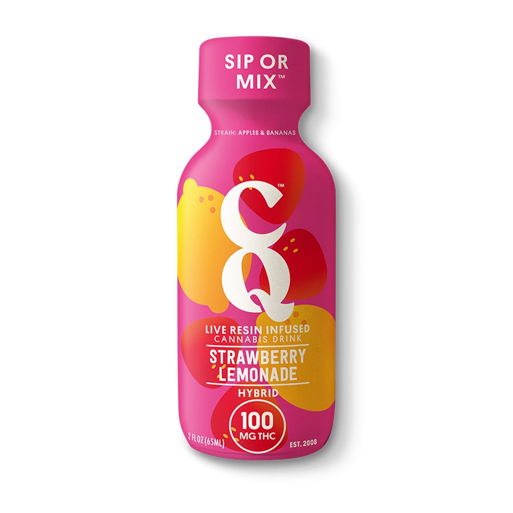 Strawberry Lemonade w/ APPLES & BANANAS Live Resin [2oz] (100mg) by CQ/Cannabis Quencher