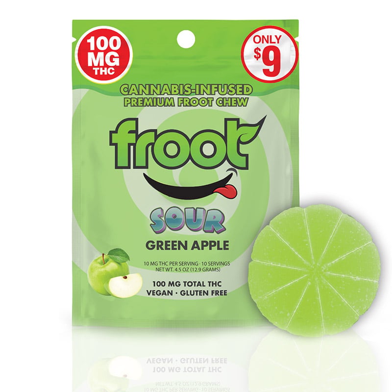 Sour Green Apple (100mg) by Froot
