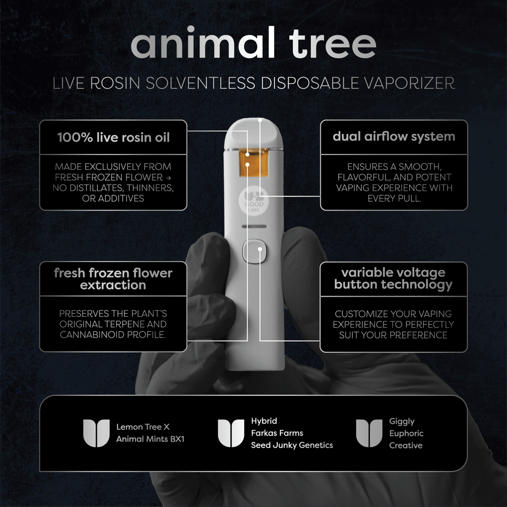 Animal Tree [500mg] by UB GOOD LABS