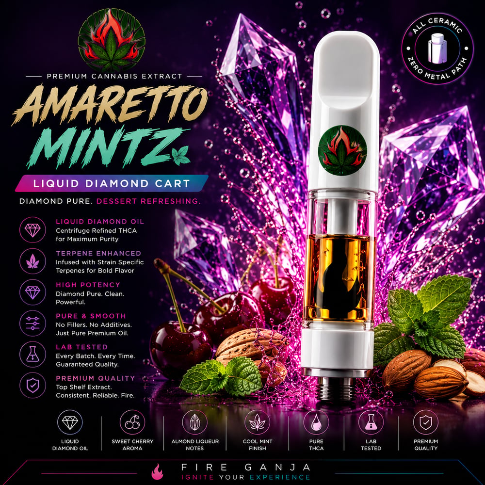 Amaretto Mintz by Fire Ganja