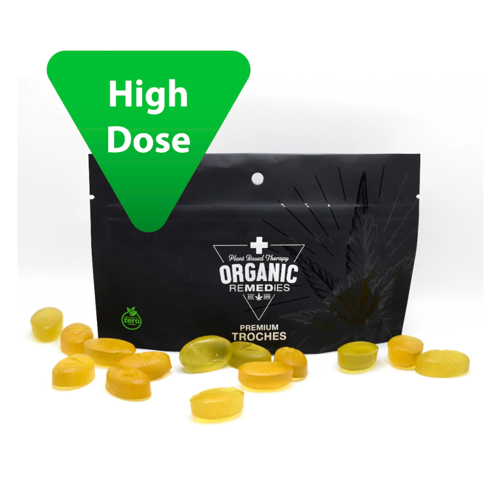 100mg THC Lemon Lime ACGO [15pk] (100mg each/1500mg total) by Organic Remedies