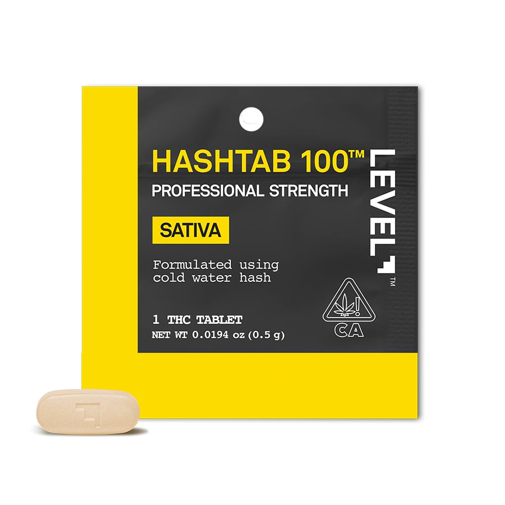 HASHTAB 100 Sativa - Single (100mg) by LEVEL