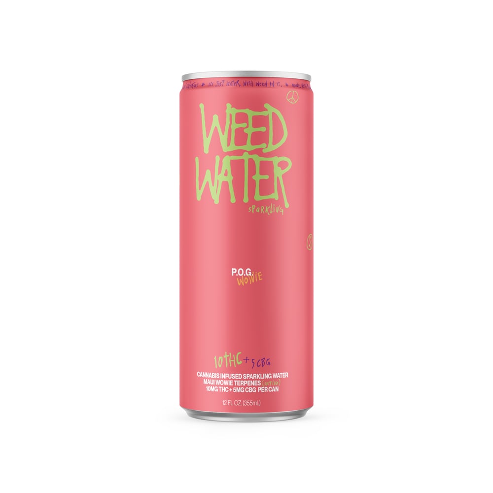 P.O.G. Wowie [12 fl oz] (10mg THC/5mg CBG) by Weed Water