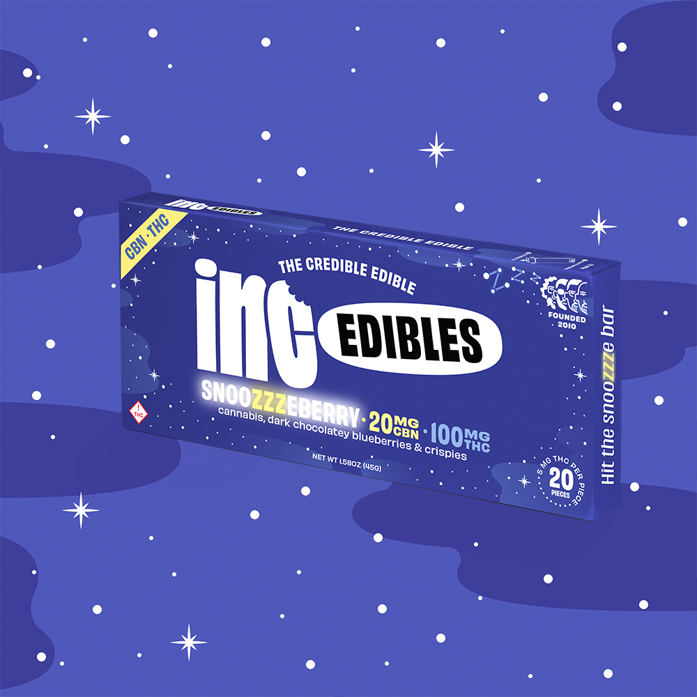 inc.edibles Snoozzzeberry THC.CBN Bar 00737 by (inc)edibles
