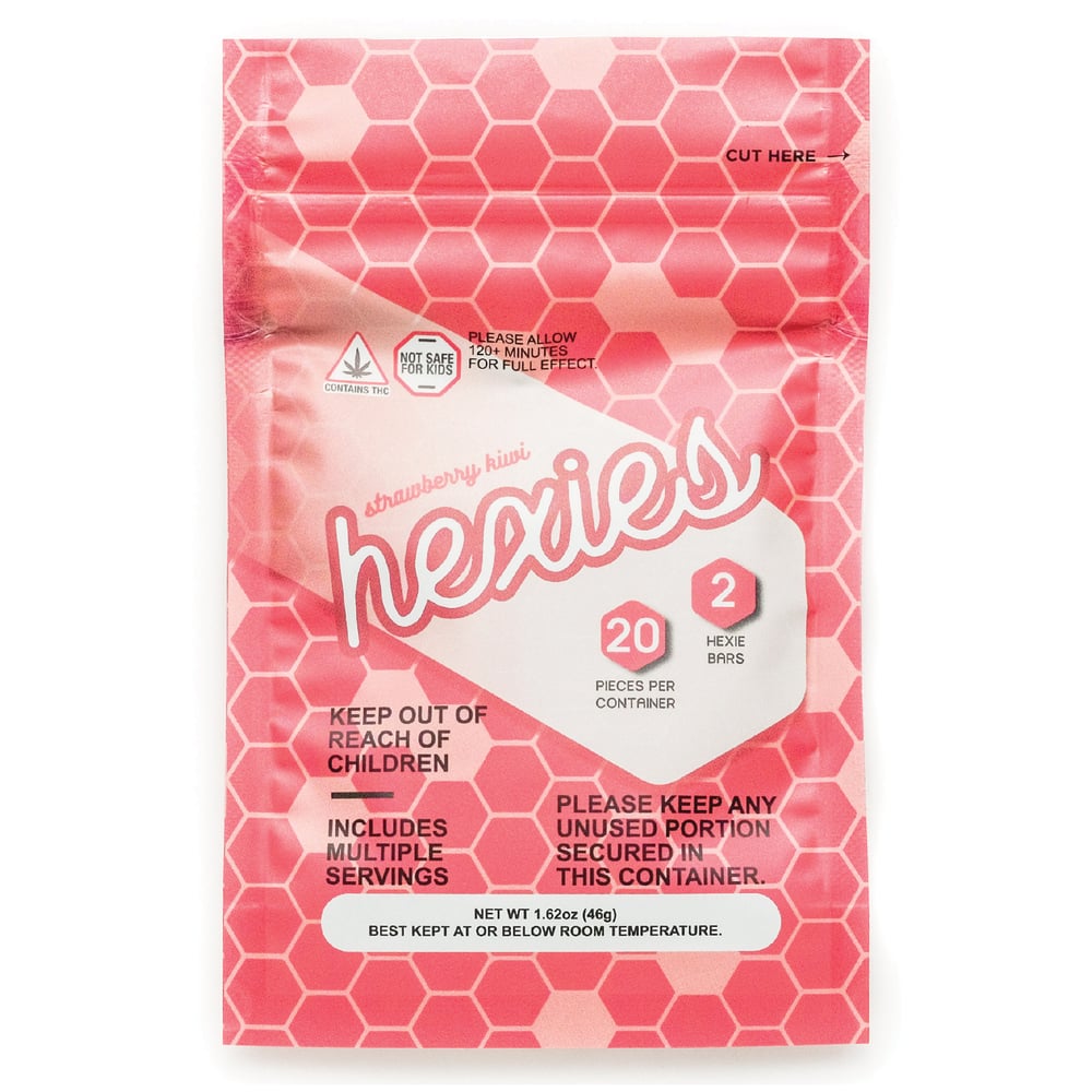 Hexies Strawberry Kiwi [20pk] (100mg) by Hexies