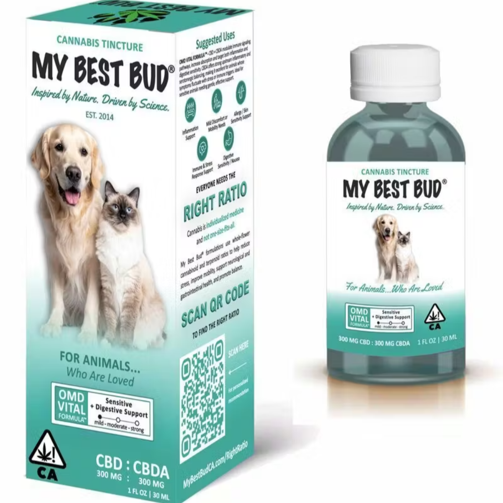 1:1 OMD Vital [30ml] (300mg CBD/300mg CBDA) by My Best Bud