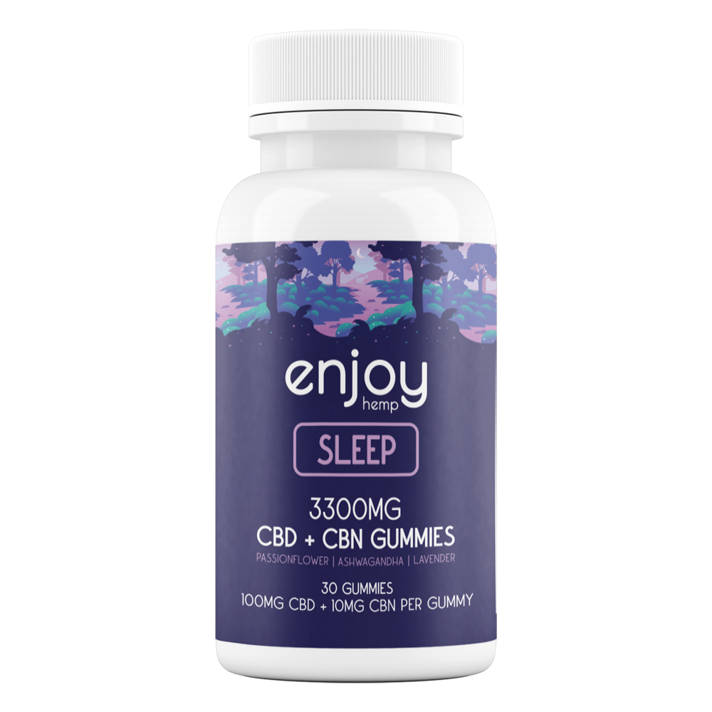 Sleep - CBD + CBN [30pk] (3000mg CBD/300mg CBN) by Enjoy Hemp