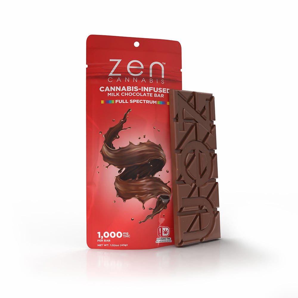 Milk Chocolate (1000mg) by Zen Cannabis
