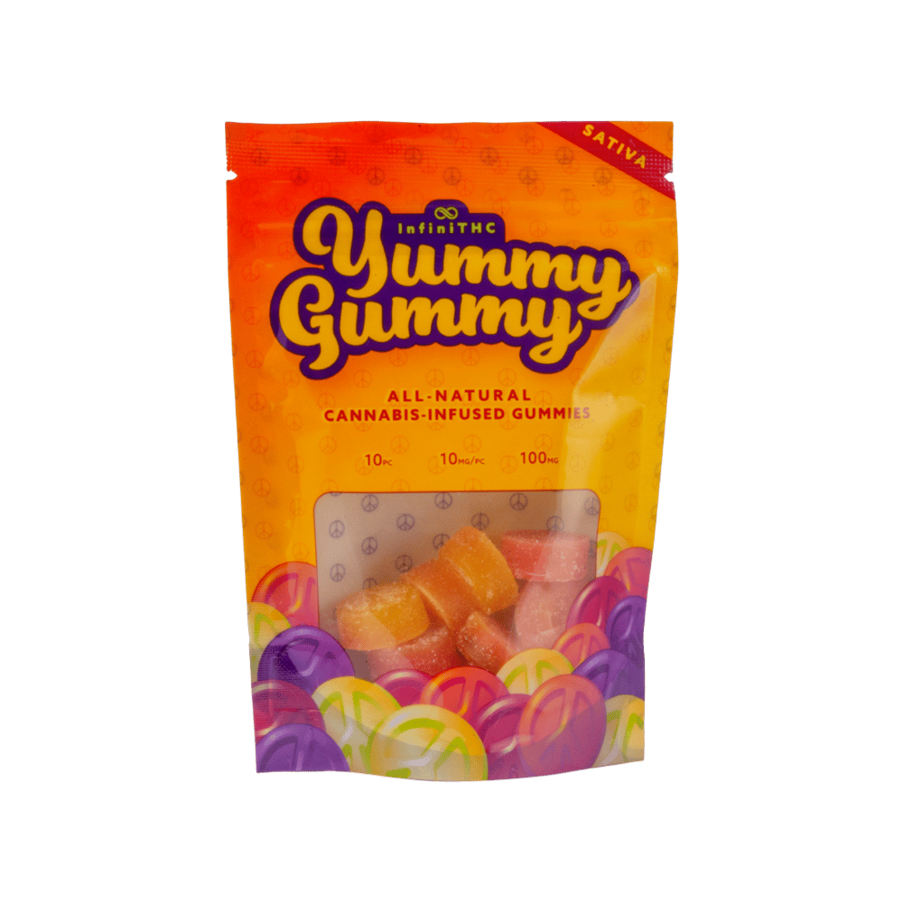 Super Lemonade - Sativa [10pk] (100mg) by Yummy Gummy