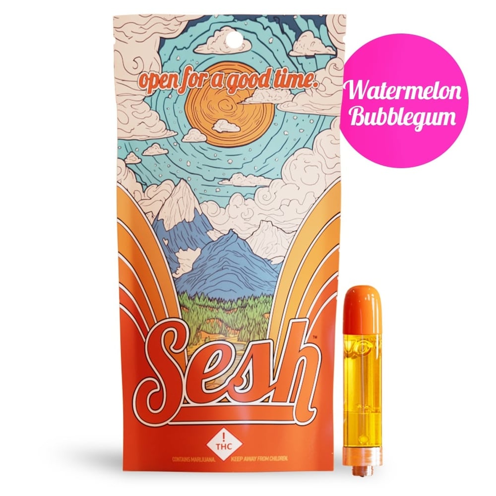 Watermelon Bubblegum - Cartridge - 1000mg by Sesh®