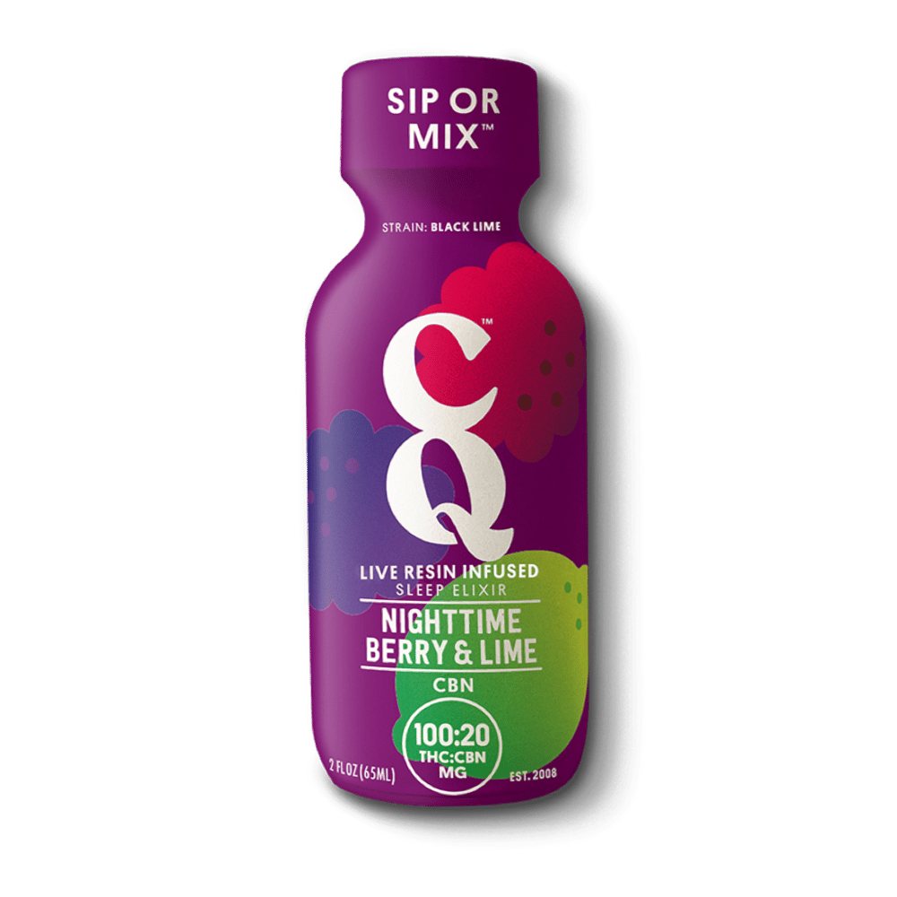 Nighttime Berry Lime w/ BLACK LIME Live Resin [2oz] (100mg/20mg CBN) by CQ/Cannabis Quencher
