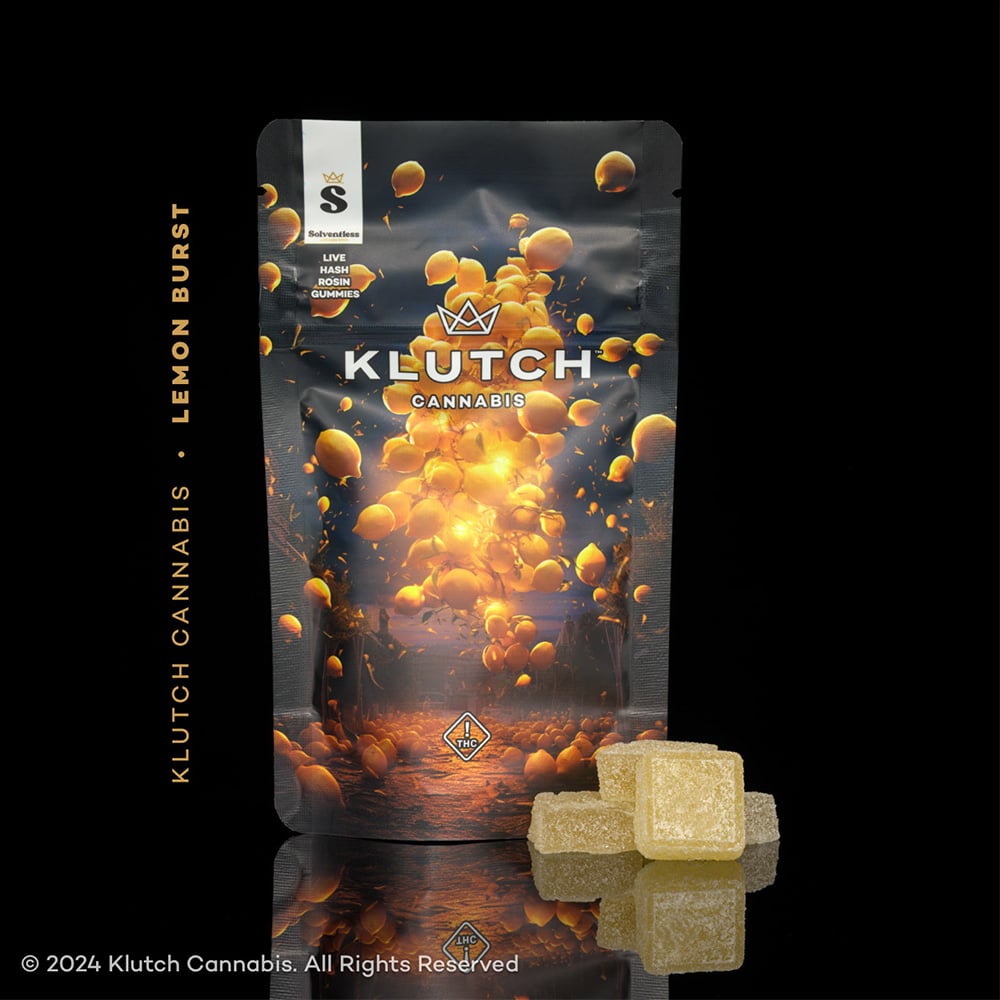 Lemon Burst - Hybrid [4pk] (110mg) by Klutch Cannabis