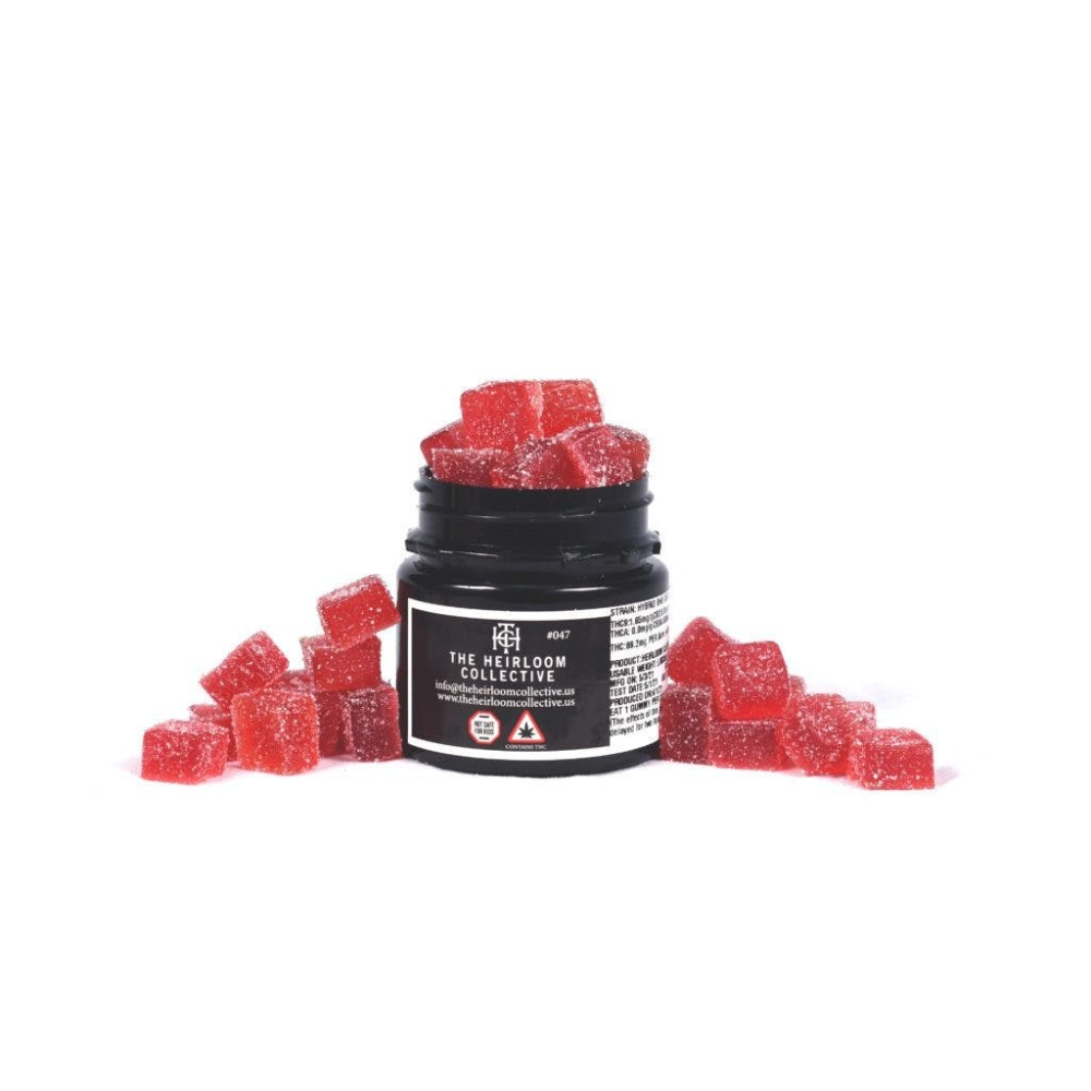 Strawberry Sleep Cubes [20pk] (100mg CBN/100mg THC) by The Heirloom Collective