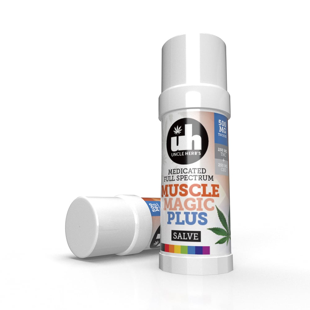 1:1 Muscle Magic (250mg CBD/250mg THC) by Uncle Herb's