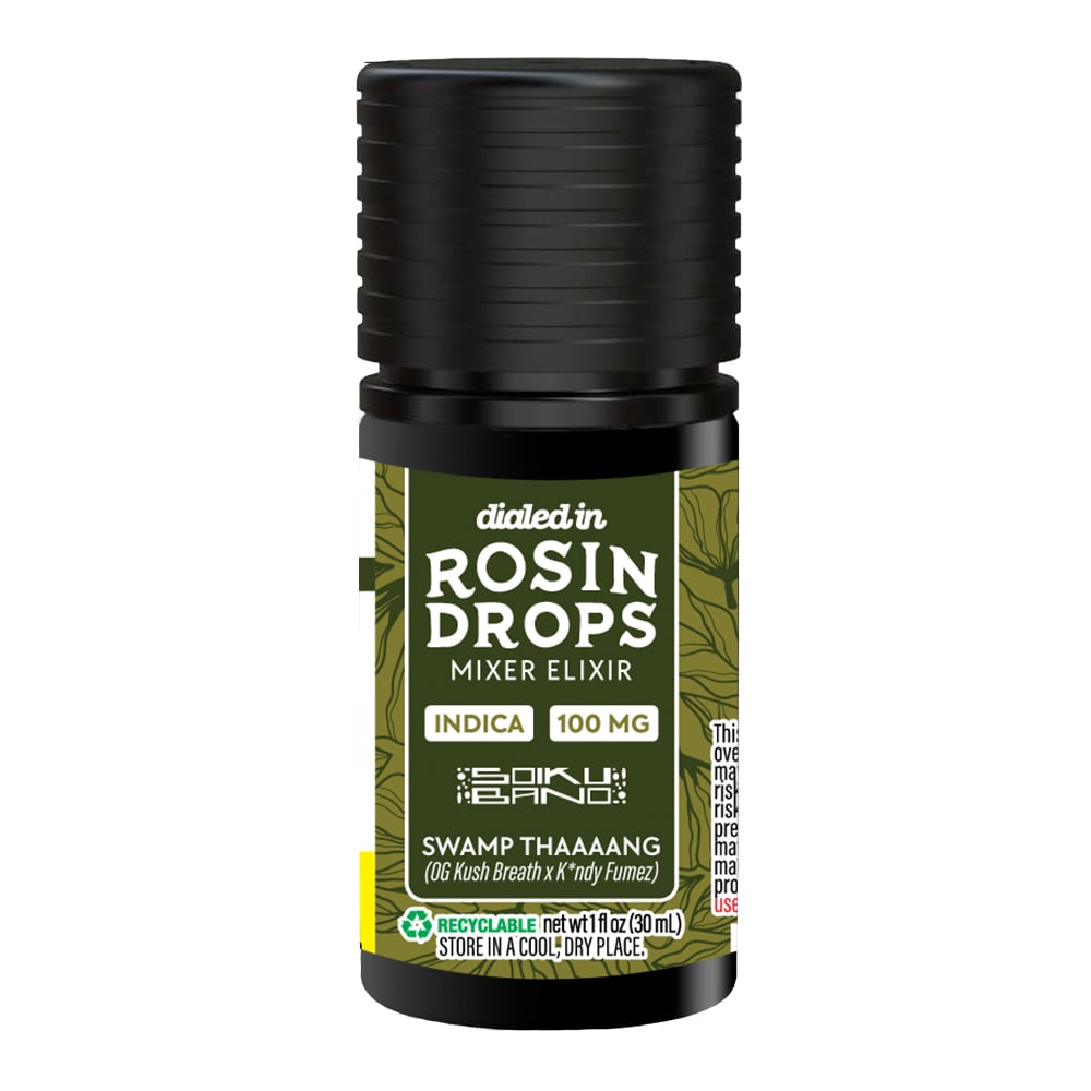 100mg - Swamp Thaaaang - Rosin Drops by Dialed In Gummies