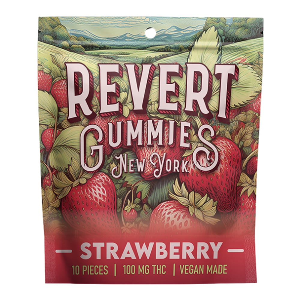 Strawberry [10pk] (100mg) by Revert Cannabis