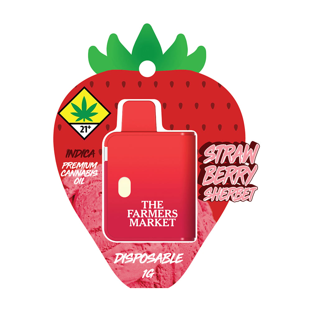 Strawberry Sherbet by Farmer's Market