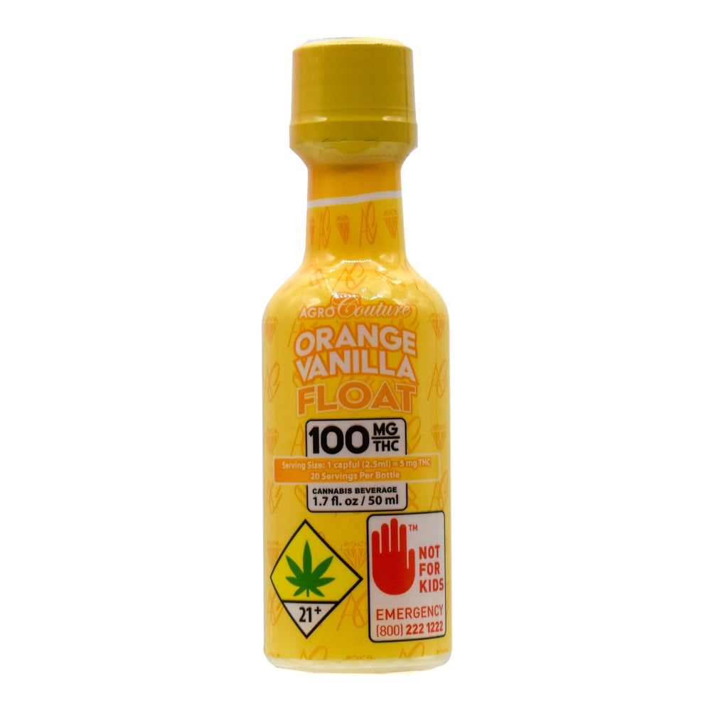 Orange Vanilla Float [1.7 oz] (100mg THC) by Agro Couture