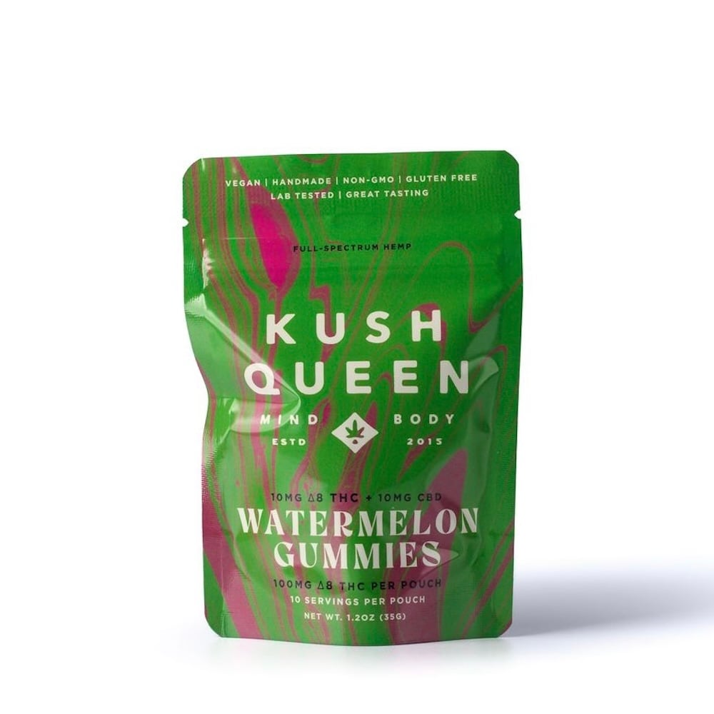 Gummies Rx CBD Chews - Watermelon (375mg CBD) (30 count) by Kush Queen