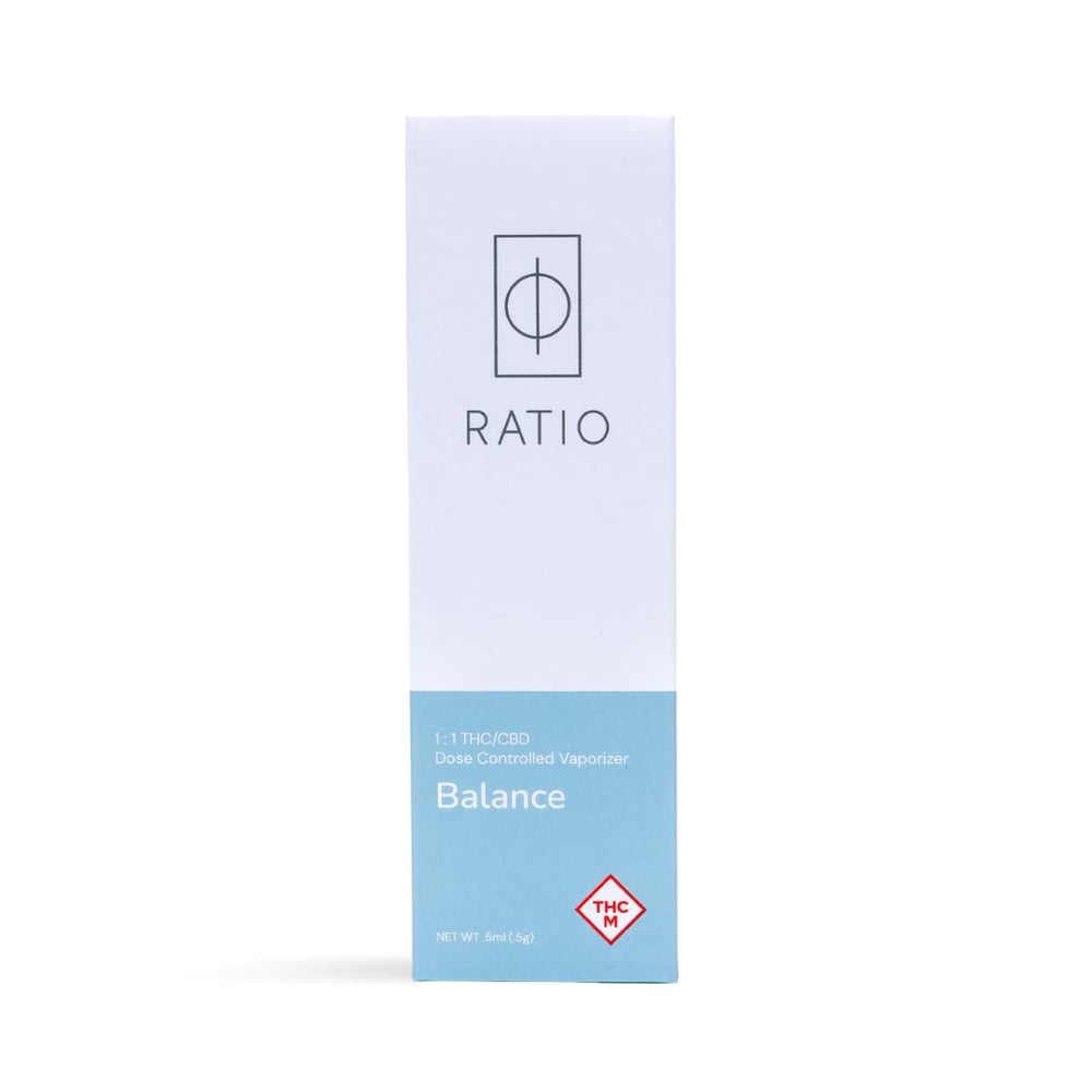 Balance 1:1 Dose Controlled Vape [500mg] by RATIO