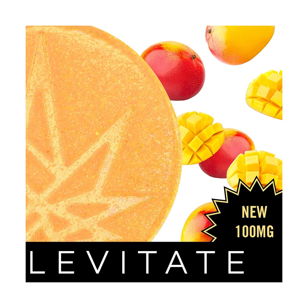 Mango [10pk] (50mg CBD/50mg THC) by Levitate