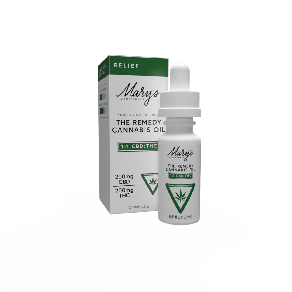 1:1 The Remedy (200mg CBD/200mg THC) by Mary's Medicinals