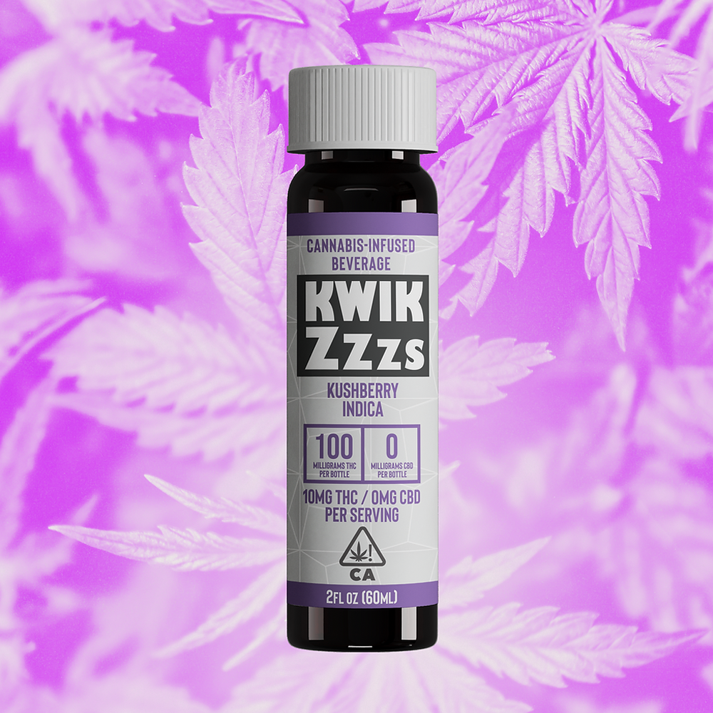 Zzzs - Kushberry - Indica [2oz] (100mg) by Kwik Ease