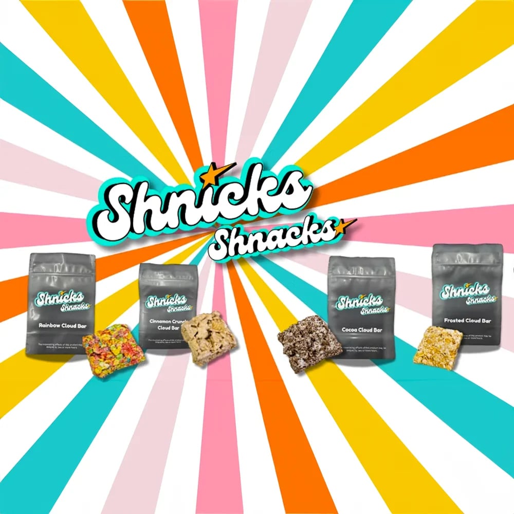 Rainbow Cloud Bar (10mg) by Shnick Shnacks