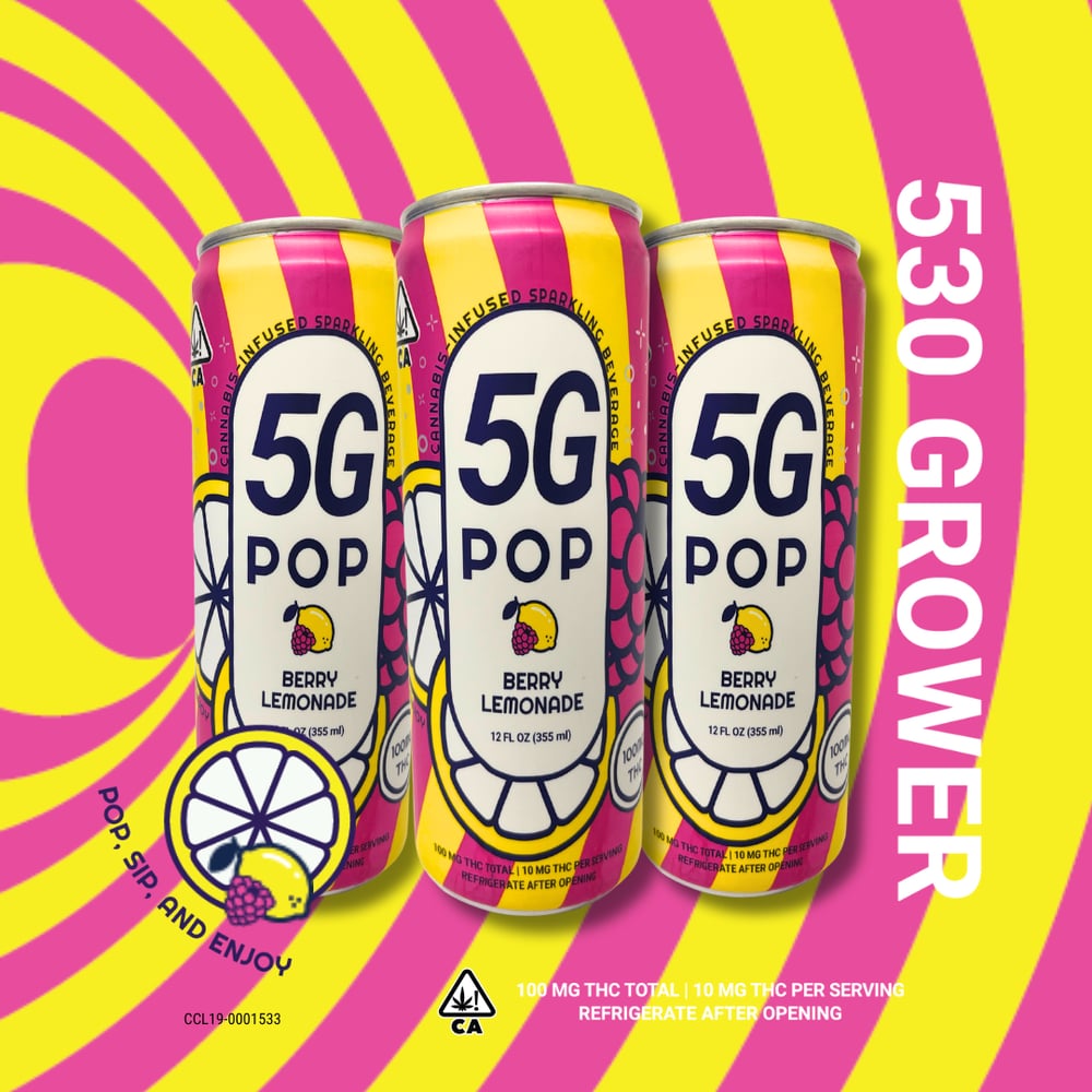 Berry Lemonade Pop (100mg) by 530 Grower