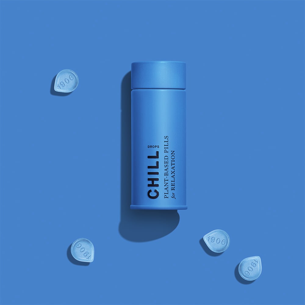 Chill Drops [20pk Tin] (100mg THC/500mg CBD) by (1906)