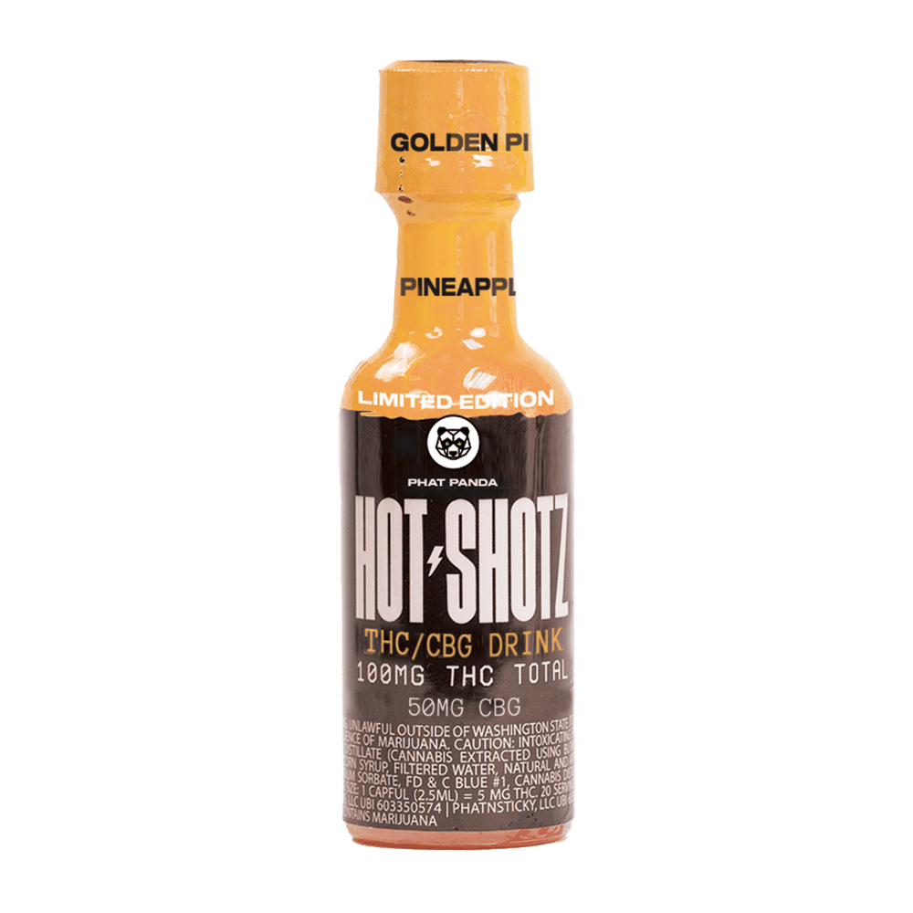 Golden Pineapple (50mg CBG/100mg THC) by Hot Shotz