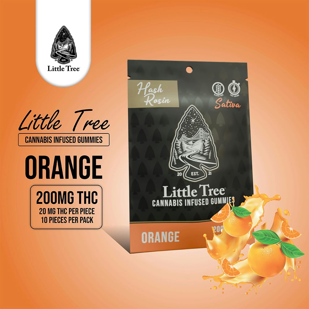 Orange [10pk] (200mg) by Little Tree