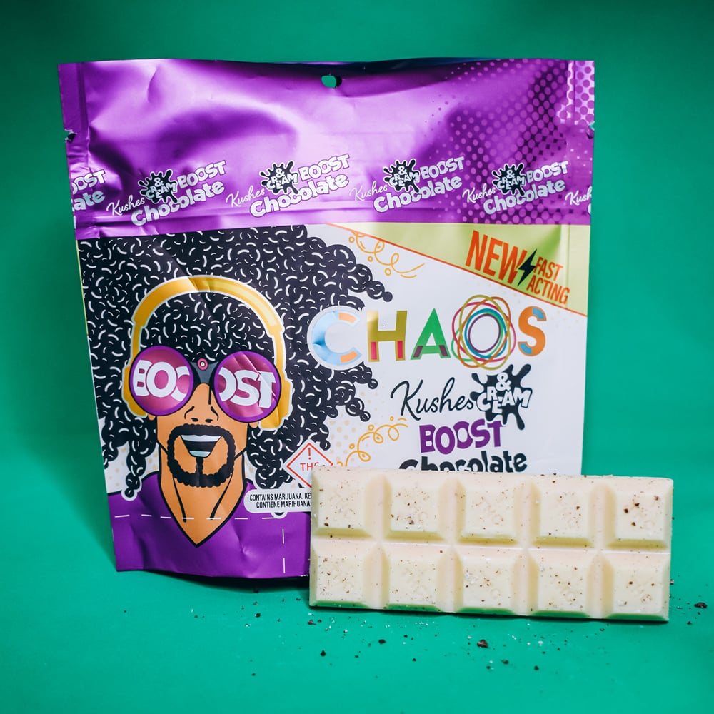 Kushes & Cream (Cookies N Cream) - Boost (100mg) by Chaos