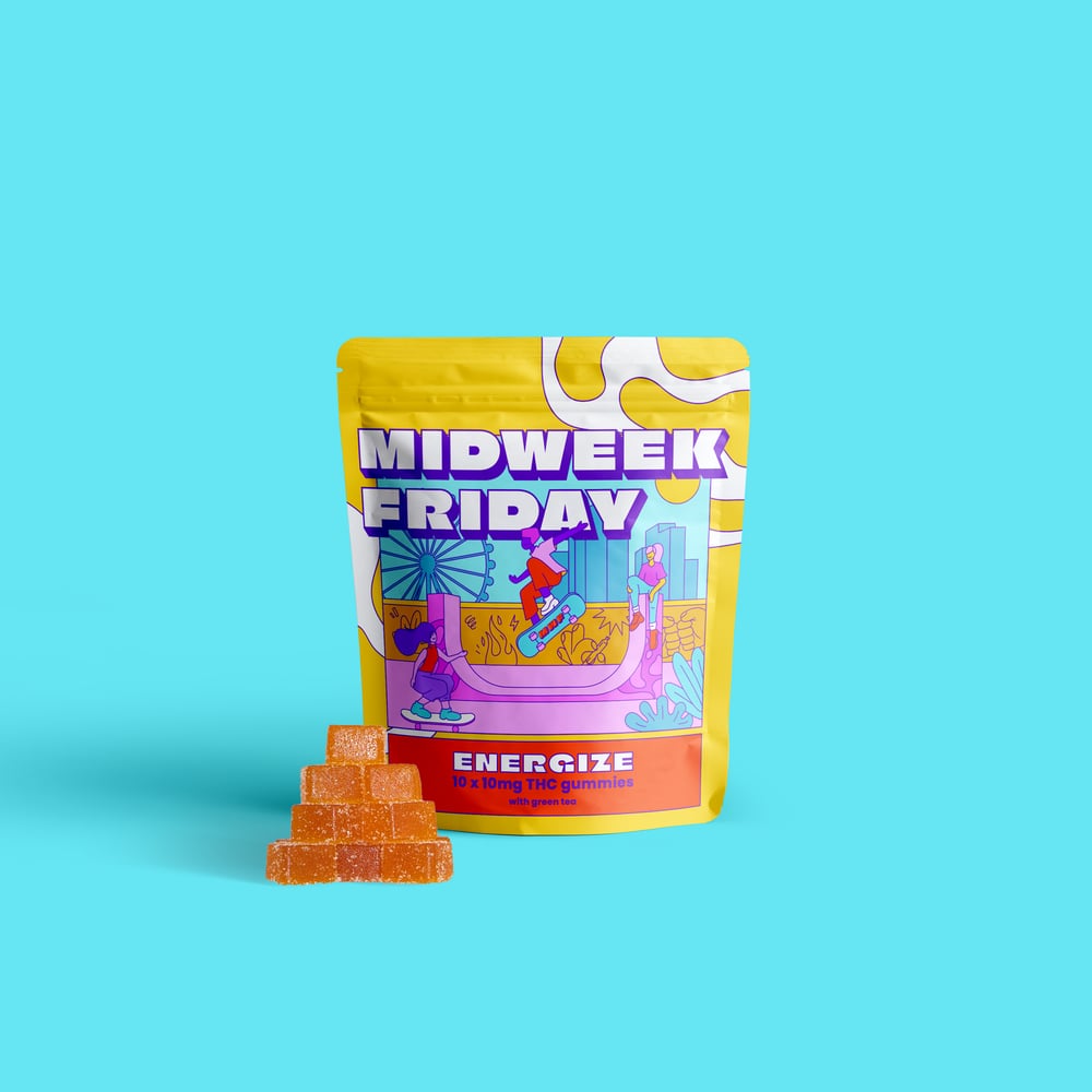 Energize [10pk] (100mg) by Midweek Friday
