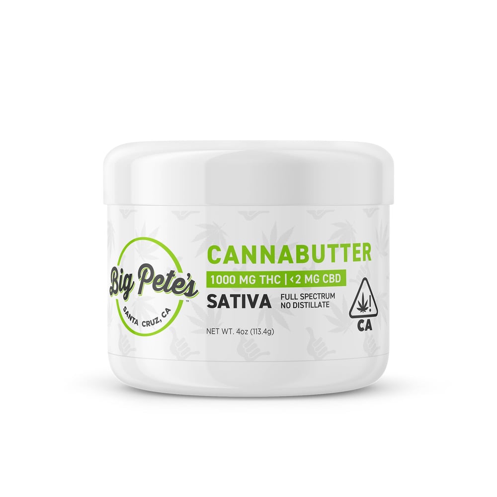 Cannabutter - Sativa (1000mg) by Big Pete's Treats in United States