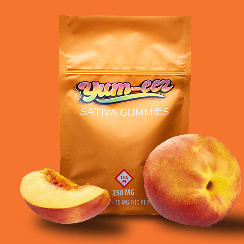 Sour Peach [10pk] (300mg) by Yum-eez