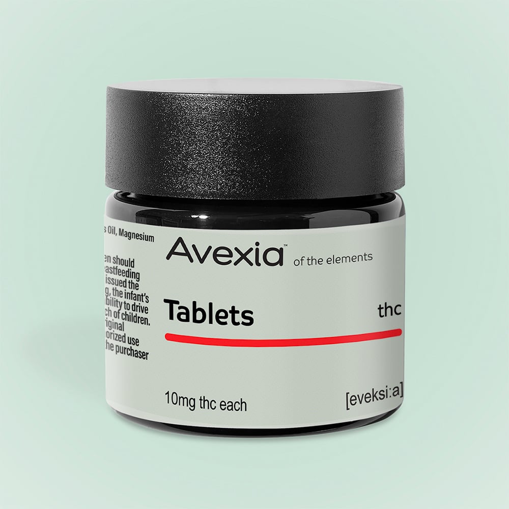 High Dose Tablets [20pk] (200mg THC) by Avexia