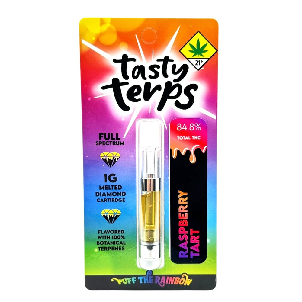 Raspberry Tart by Tasty Terps