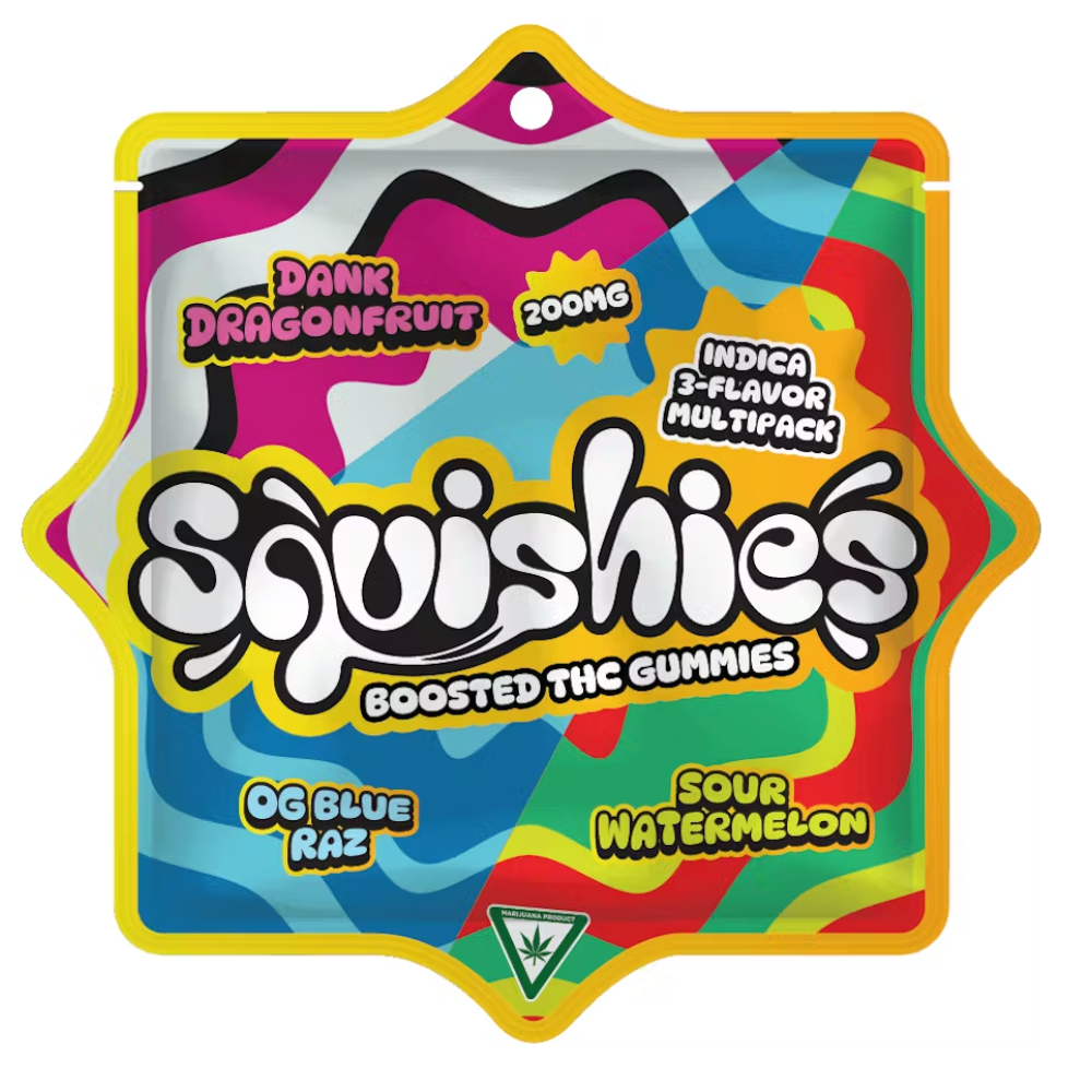 Indica 3-Flavor Multipack (200mg) by Squishies