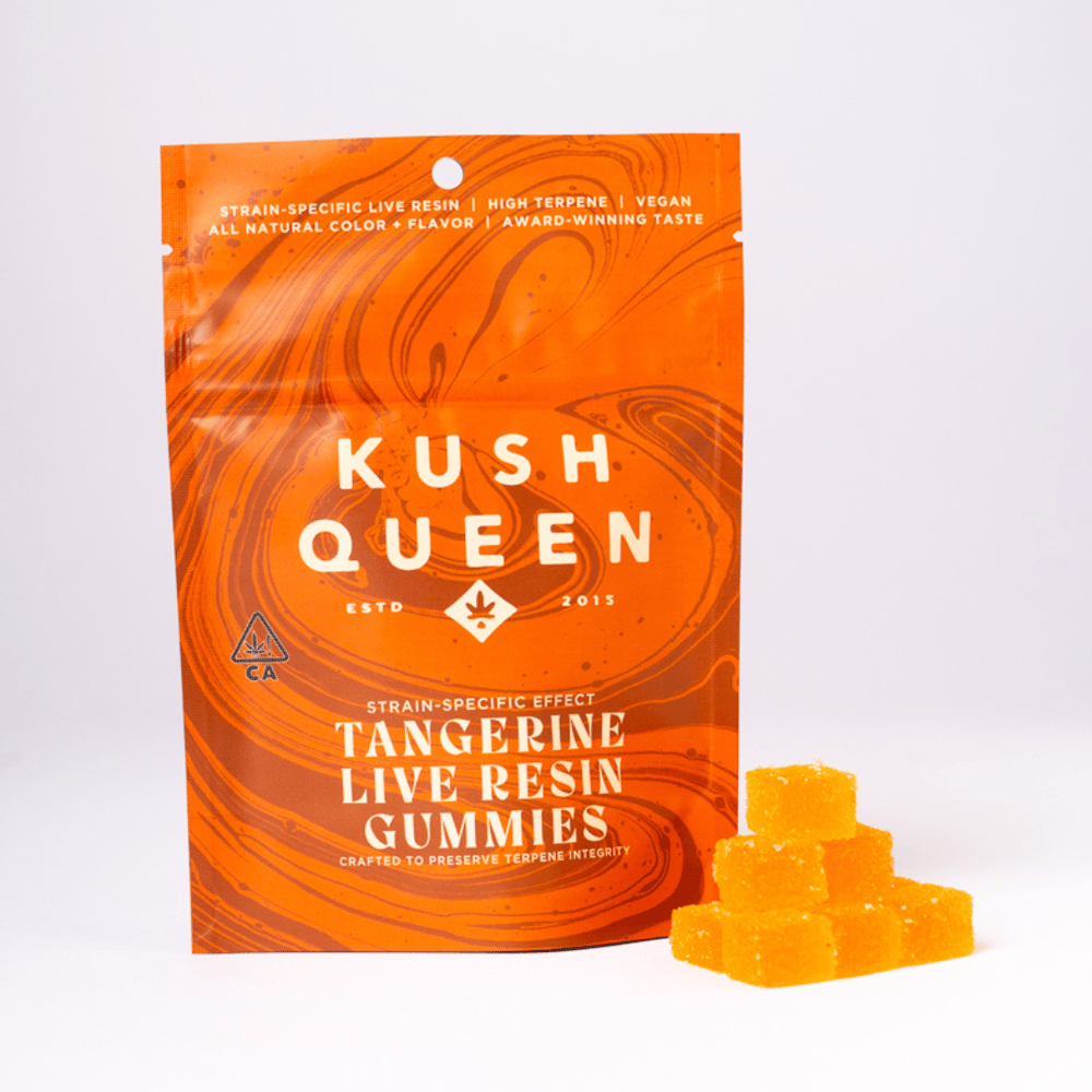 Tangerine Strain Specific Live Resin  [10pk] (100mg) by Kush Queen