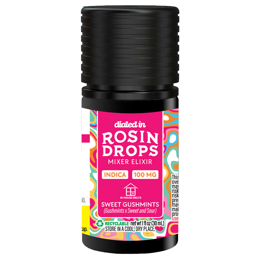 100mg - Sweet Gush Mints - Rosin Drops by Dialed In Gummies