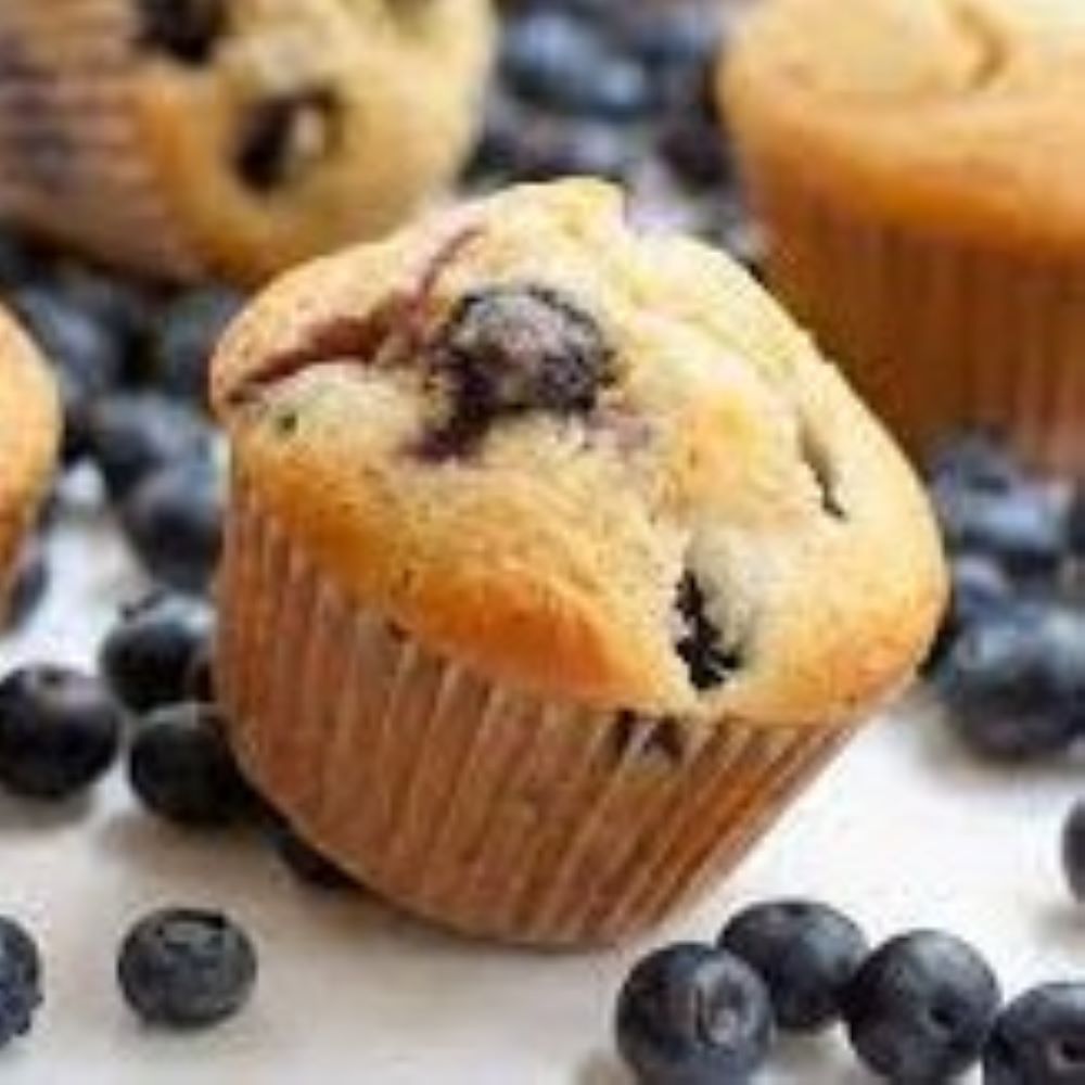 Cream Cheese Blueberry Muffins by Best Daze